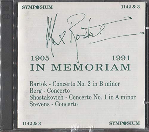 Max Rostal in Memoriam