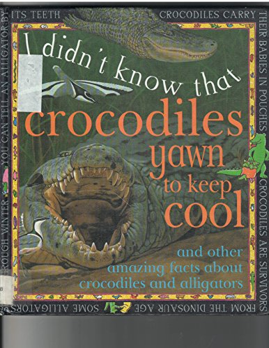 Crocodiles Yawn to Keep Cool