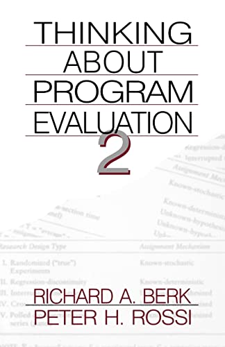 Thinking about Program Evaluation