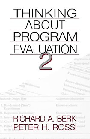 Thinking about Program Evaluation