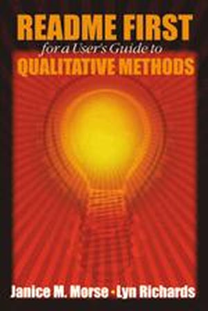 README FIRST for a Users Guide to Qualitative Methods