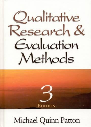 Qualitative Research & Evaluation Methods