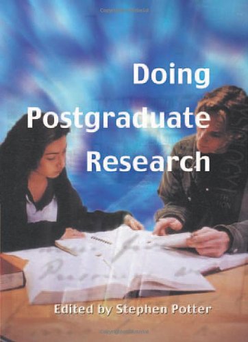Doing Postgraduate Research