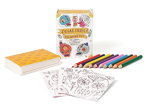 Sugar Skulls Coloring Kit
