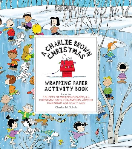 A Charlie Brown Christmas Wrapping Paper Activity Book