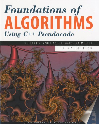 FOUNDATNS OF ALGORITHMS USING C++ PSEUDOCODE 3E (PAPER)