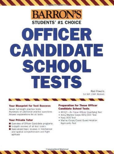 Barron's Officer Candidate School Test