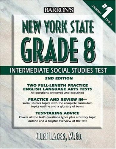 Barron's New York State Grade 8 Intermediate Social Studies Test