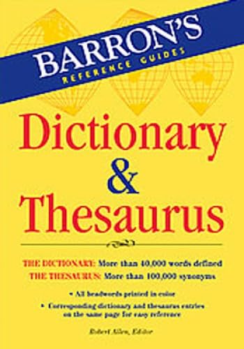 Barron's Dictionary & Thesaurus