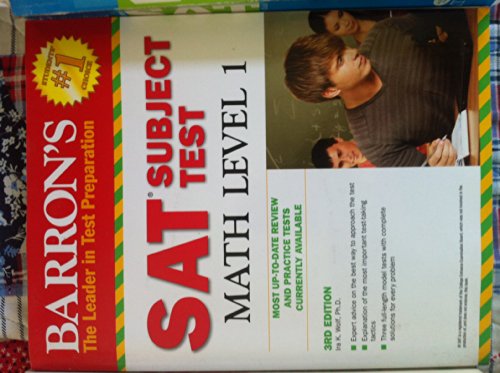 Barron's SAT Subject Test Math Level 1