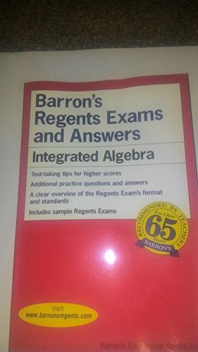 Barron's Regents Exams and Answers: Integrated Algebra