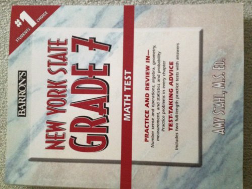 Barron's New York State Grade 7 Math Test