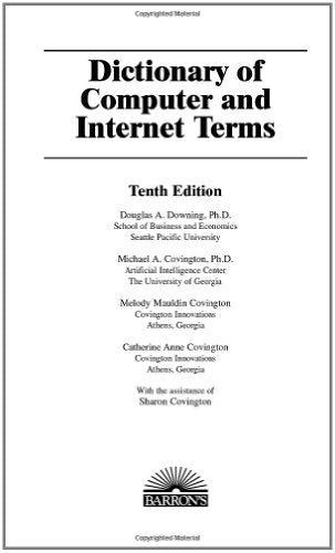 Dictionary of Computer and Internet Terms