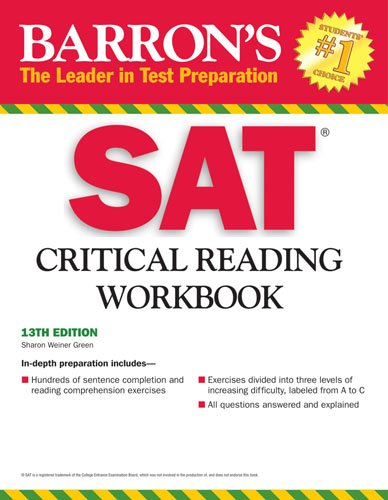 SAT Critical Reading Workbook