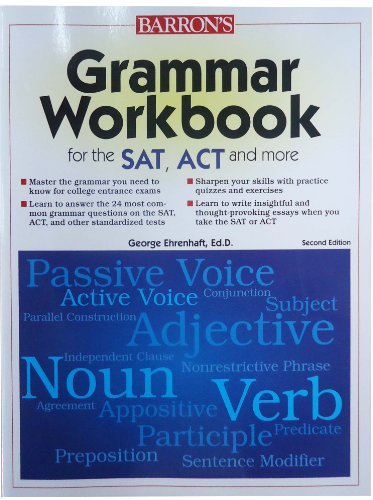 Grammar Workbook for the Sat, Act and More