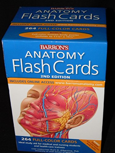 Barron's Anatomy Flash Cards