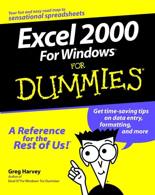 EXCEL 2000 for Windows For Dummies