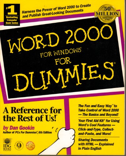 Word 2000 for Windows For Dummies