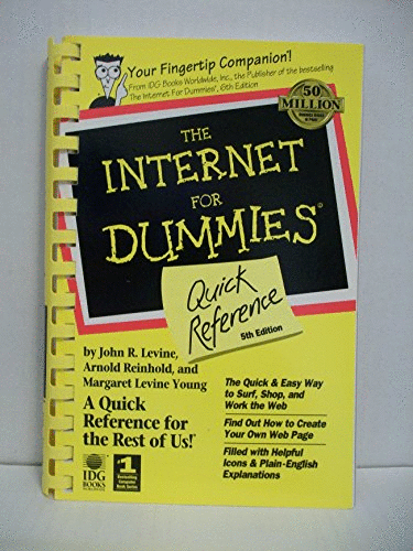 The Internet for Dummies Quick Reference