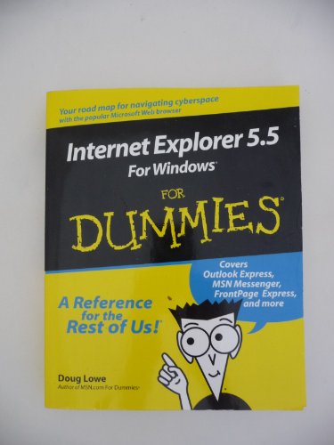 Internet Explorer 5.5 for Windows For Dummies