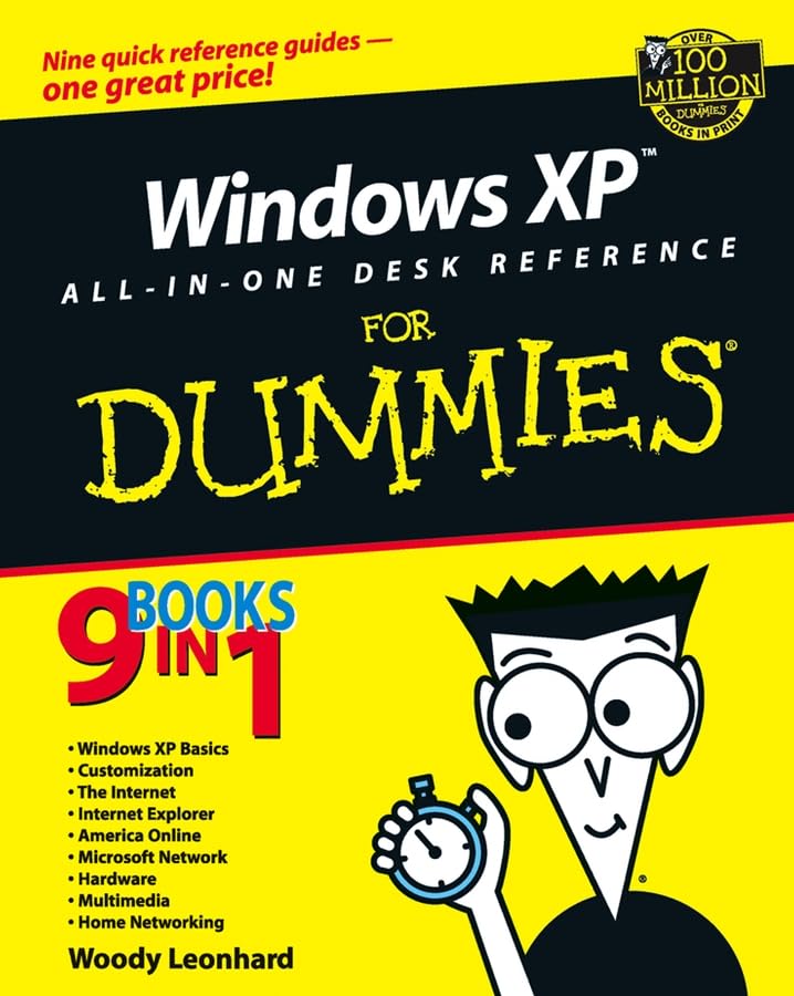 Windows XP All-in-One Desk Reference For Dummies