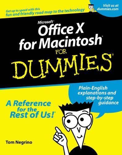 Microsoft Office v.X for Macs For Dummies