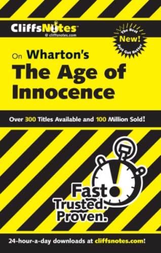 CliffsNotes on Wharton's The Age of Innocence