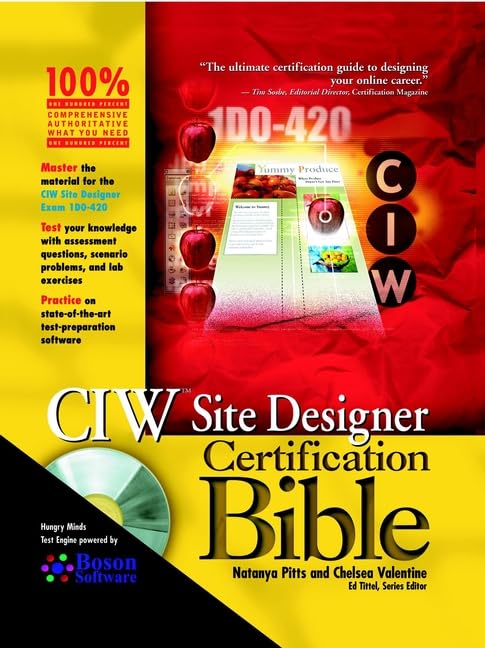 CIW Site Designer Certification Bible