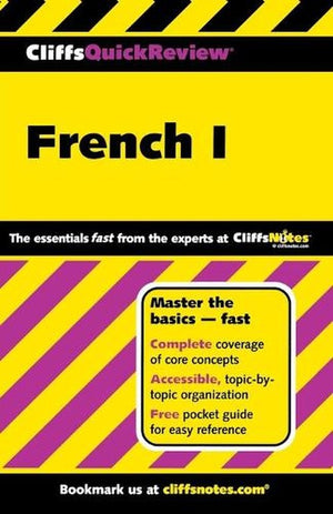 CliffsQuickReview French I
