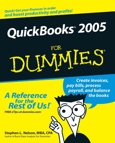QuickBooks 2005 For Dummies