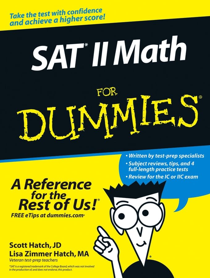 SAT II Math For Dummies