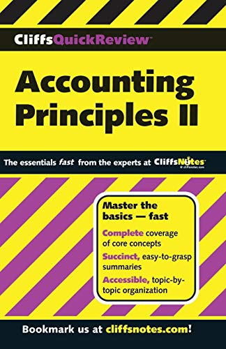 CliffsQuickReview Accounting Principles II