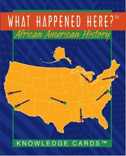 What Happened Here? African American History Knowledge Cards Quiz Deck