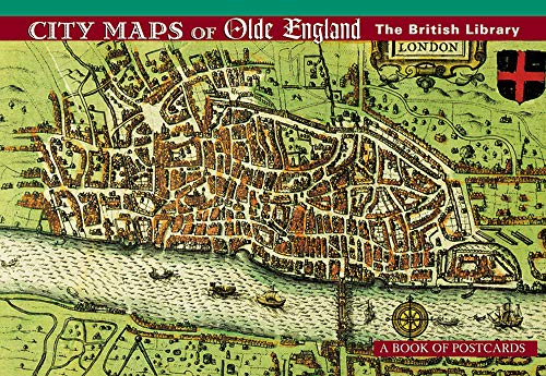 City Maps of Olde England Book of Postcards
