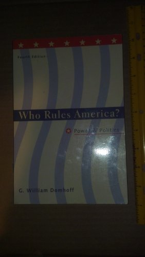 Who Rules America? Power and Politics
