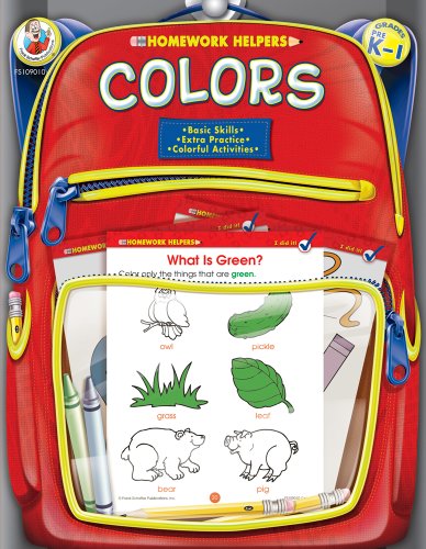 Colors, Grades Pk - 1