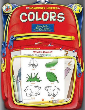 Colors, Grades Pk - 1