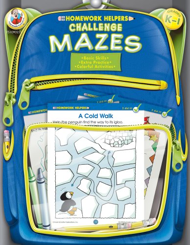 Challenge Mazes, Grades K - 1