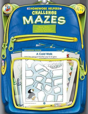 Challenge Mazes, Grades K - 1