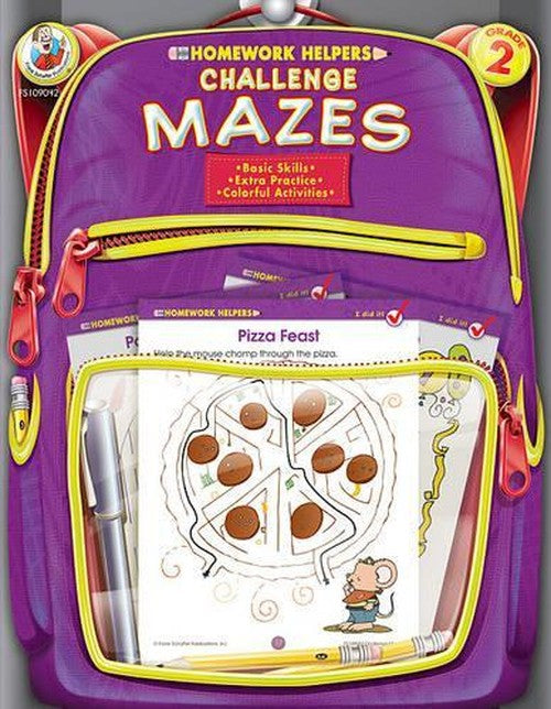 Challenge Mazes, Grade 2