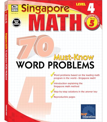 70 Must-Know Word Problems, Grade 5
