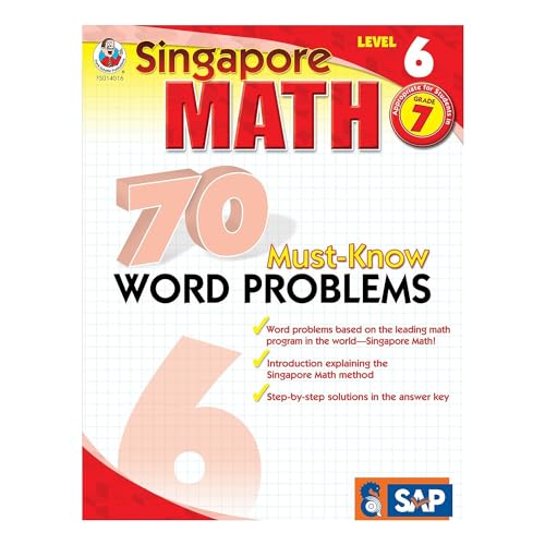 70 Must-Know Word Problems, Grade 7