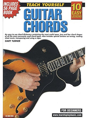 Teach Yourself Guitar Chords. Includes DVD