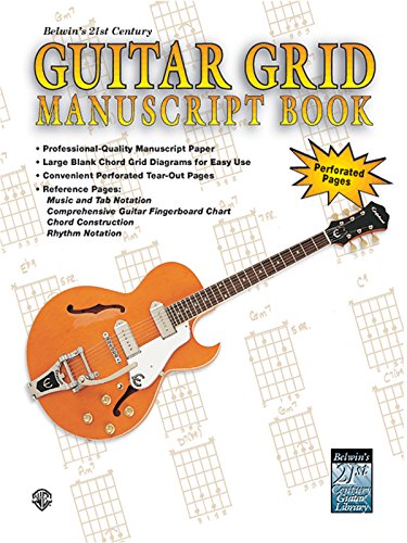 21st Century Guitar Grid Manuscript Book