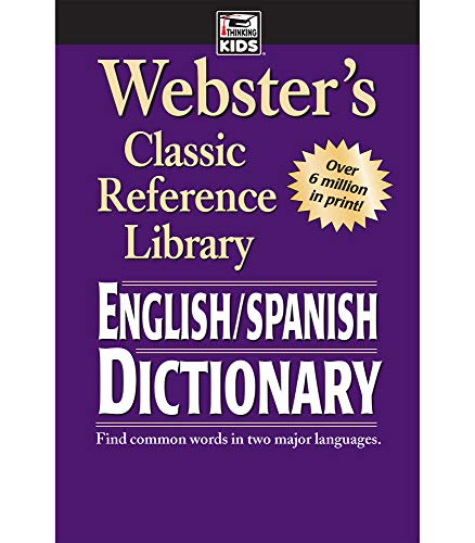 Webster's English-Spanish Dictionary, Grades 6 - 12