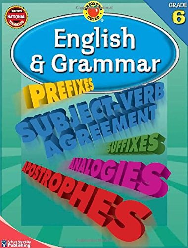 English & Grammar, Grade 6