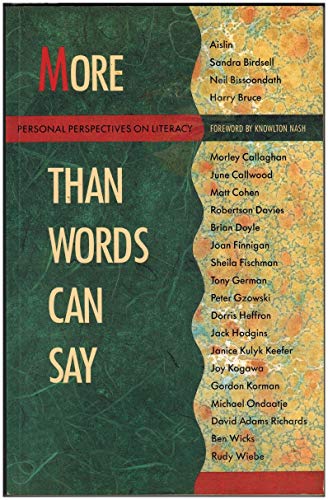 More Than Words Can Say