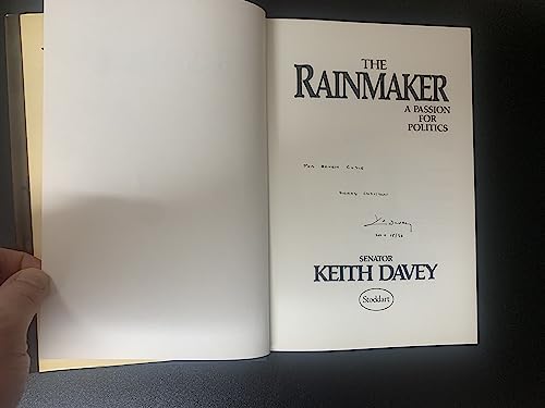 The rainmaker: A passion for politics