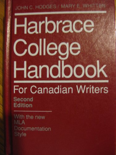 Harbrace College Handbook for Canadian Writers