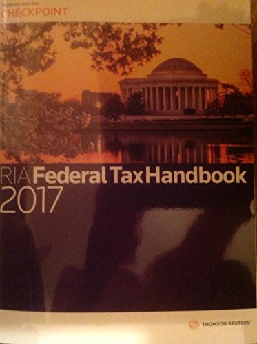 RIA Federal Tax Handbook 2017 Edition